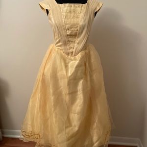 Disney Princess Belle Dress Costume Beauty and The Beast (Big Girls) Size 11/12